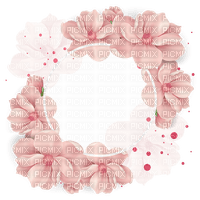 Flower Wedding Wreath circle - png gratis