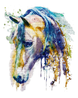 Aquarelle cheval - фрее пнг
