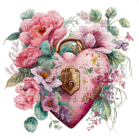 deco heart - Free PNG
