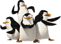 pingwiny z madagaskaru - Darmowy animowany GIF