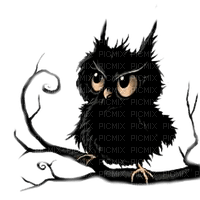 gothic owl by nataliplus - png ฟรี