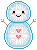Bouncy Snowman - Gratis geanimeerde GIF