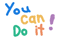 you can do it - Бесплатный анимированный гифка