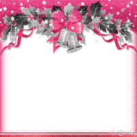 soave frame christmas branch bells winter holly - 無料png