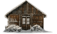 Winter home  decoration_hiver maison tube - zdarma png