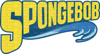 spongebob text - gratis png