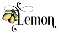 Lemon Text - Bogusia - безплатен png