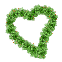 Kaz_Creations St.Patricks Day Deco Heart Love - 免费PNG