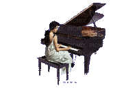 playing piano bp - Animovaný GIF zadarmo