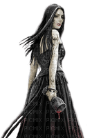 gothic woman by nataliplus - darmowe png