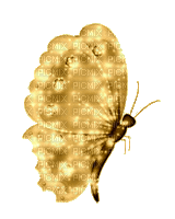 VanessaVallo _crea- yellow  butterfly animated - GIF เคลื่อนไหวฟรี