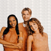 Nick Carter, Monica & Britney Spears - PNG gratuit