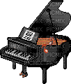 piano - Zdarma animovaný GIF