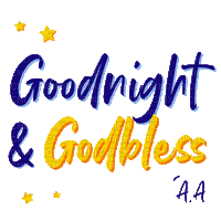 Nina goodnight - GIF animasi gratis
