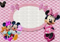 image encre color effet à pois  Minnie Disney edited by me - darmowe png