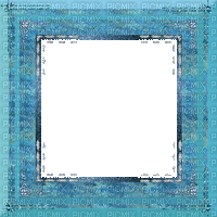 cadre marco frame azul - Free animated GIF