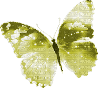 Y.A.M._Fantasy Butterfly yellow - Gratis animerad GIF