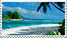beach stamp - png gratuito
