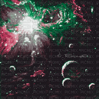 Y.A.M._Fantasy Space background - Gratis geanimeerde GIF