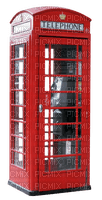 Kaz_Creations Telephone-Box-Red - zdarma png