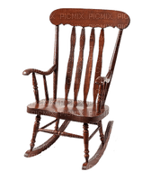chaise bercante - gratis png