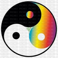 yin yang - png grátis