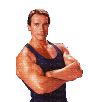 Arnold Schwarzenegger - GIF animasi gratis