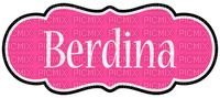 Kaz_Creations Names  Berdina - png ฟรี