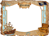 pirate frame bp - Free PNG