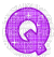 Kaz_Creations Animated Alphabet Purple Q - 無料のアニメーション GIF
