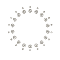 circle-pearl-perle-pärlor-deco - Free PNG