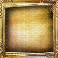 golden frame - PNG gratuit