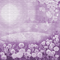 Y.A.M._summer landscape background flowers purple - Animovaný GIF zadarmo