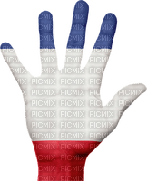 drapeau flag flagge france frankreich deco tube hand - 免费PNG