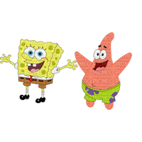 GIANNIS_TOUROUNTZAN - Spongebob and Patrick - bezmaksas png
