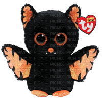 beanie baby mortimer the bat . halloween plushie - PNG gratuit
