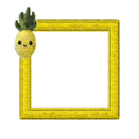 Small Yellow Frame - Nemokamas animacinis gif