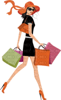 Kaz_Creations Woman-Femme-Shopping - png grátis
