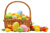 easter eggs deco - 免费PNG