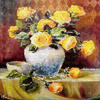 soave background animated vintage flowers rose - Бесплатный анимированный гифка