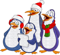 Christmas carols penguins sunshine3 - png grátis
