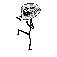 troll face - Zdarma animovaný GIF