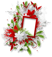 Christmas.Winter.Deco.Green.White.Red - zdarma png
