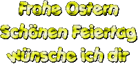 Frohe Ostern - GIF animado gratis