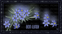 bon lundi - Darmowy animowany GIF