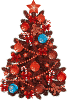 Garda Lake winter christmas tree - darmowe png