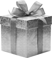 Gift.Box.Silver - PNG gratuit
