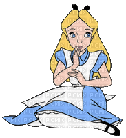 Alice im Wunderland - GIF animé gratuit