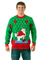 Kaz_Creations Man-Homme-Christmas-Costume - δωρεάν png