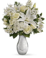 Kaz_Creations Deco Wedding Flowers Vase - PNG gratuit